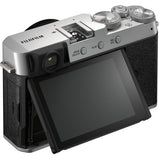 FUJIFILM X-E4 Mirrorless Digital Camera (Body Only, Silver) # 074101204216