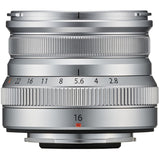 FUJIFILM XF 16mm f/2.8 R WR Lens Silver # 074101040050