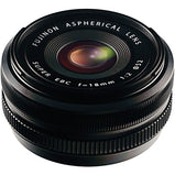 FUJIFILM XF 18mm f/2 R Lens Black  # 074101014051