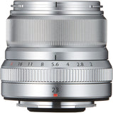 Fujifilm FUJINON XF 23mm F2 R WR Lens Silver # 074101030143