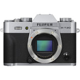 FUJIFILM X-T20 Mirrorless Digital Camera (Silver) + XC16-50 mm II Len (Silver)