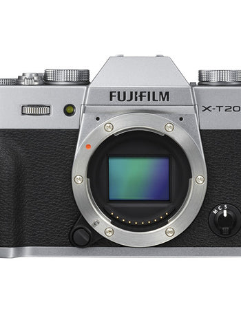 FUJIFILM X-T20 Mirrorless Digital Camera (Silver) + XC16-50 mm II Len (Silver)
