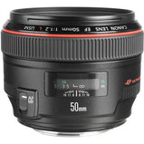 Canon EF 50mm f/1.2L USM Lens # 013803064551