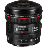 Canon EF 8-15mm f/4L Fisheye USM Lens # 013803122275