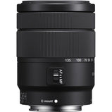 Sony E 18-135mm f/3.5-5.6 OSS Lens - SEL18135 # 027242909618