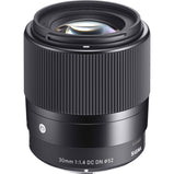 Sigma 30mm f/1.4 DC DN Contemporary Lens for Canon EF-M # 085126302719