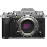 Brand New FUJIFILM X-T4 Mirrorless Camera (Silver) (Body) # 074101201789